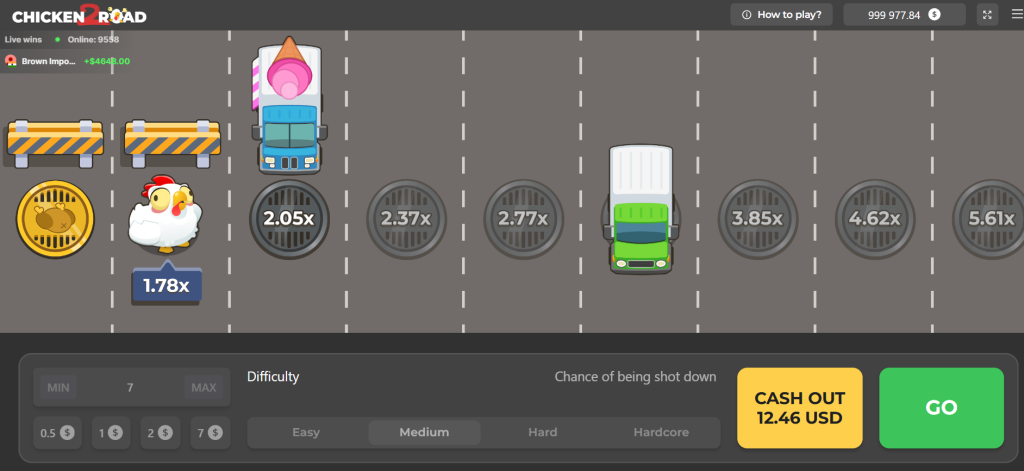 Chicken Road 2 game by InOut