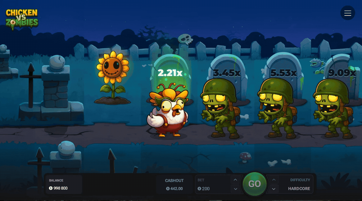 Demo of Chicken vs Zombies