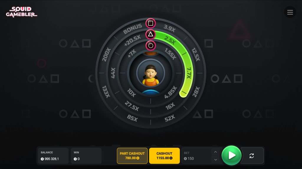 Squid Gamebler demo